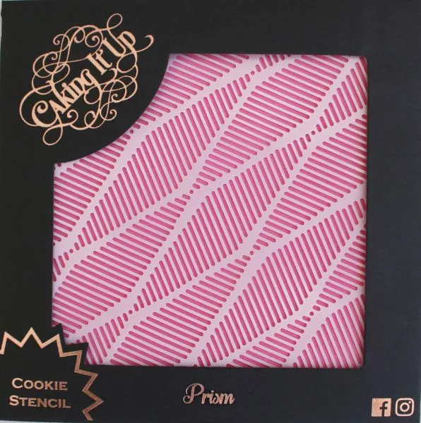 Prism Cookie Stencil